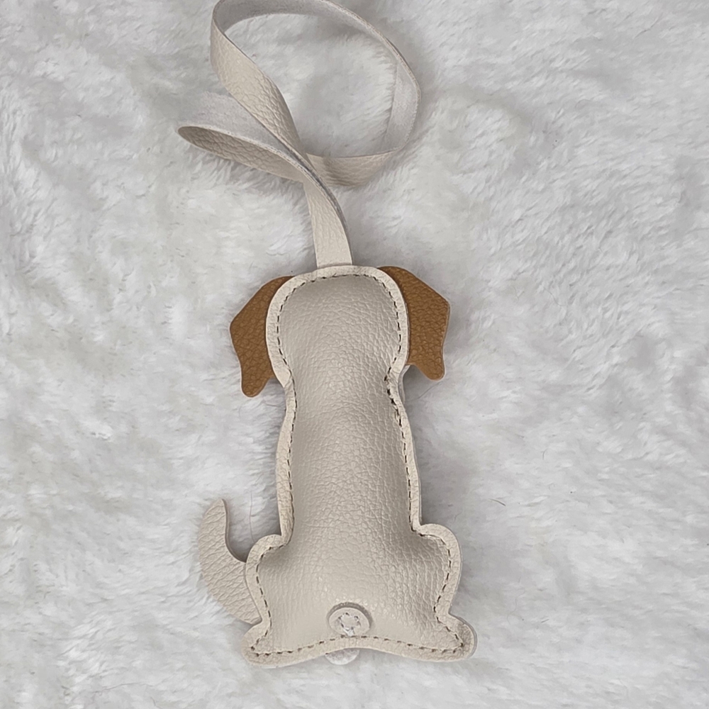Labrador Vegan Leather Dog Bag Purse Backpack Charm - Picture 2 of 4
